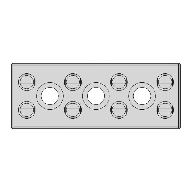 Porcelain Luster Clamp Connector for Electrical Applications