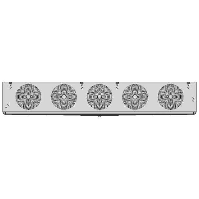 Air Cooled Heatcraft Unit with Evaporator and Thermostat 460V 3-Phase 60Hz