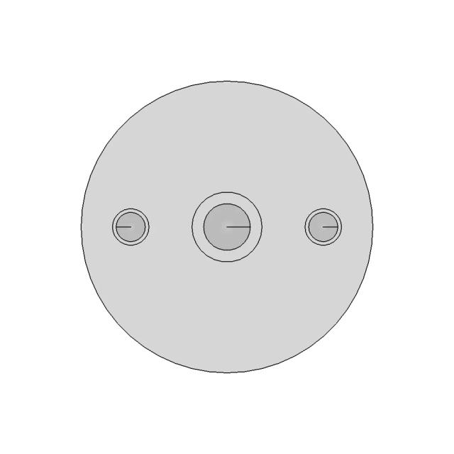 Low Voltage Ribbed Insulator 1-3kV for Indoor Applications