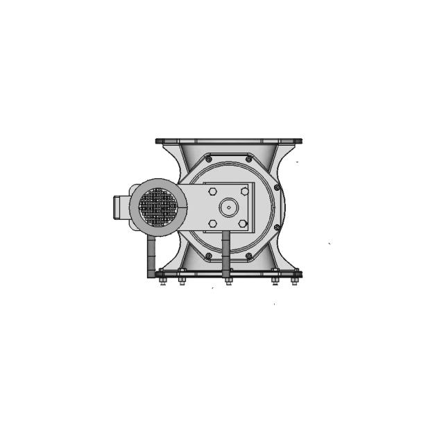Rotary Valve Industrial Component CAD Model