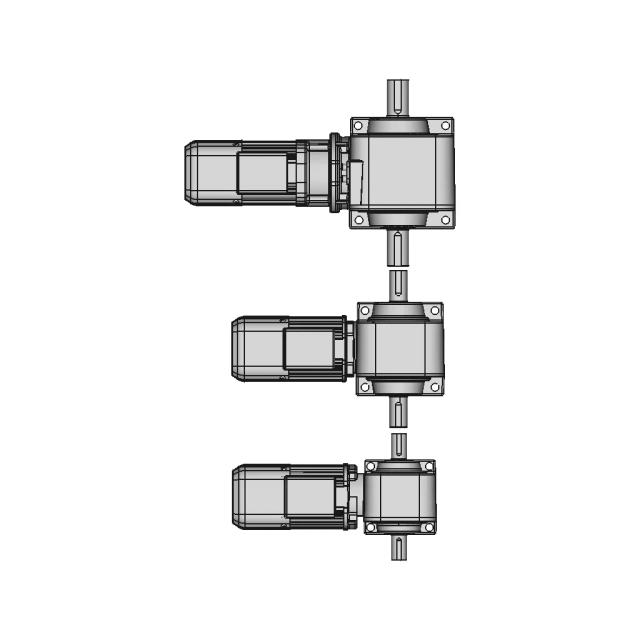 Worm Gear Motor with Brake GV SHYB-RT 0.4kW Mitsubishi Electric