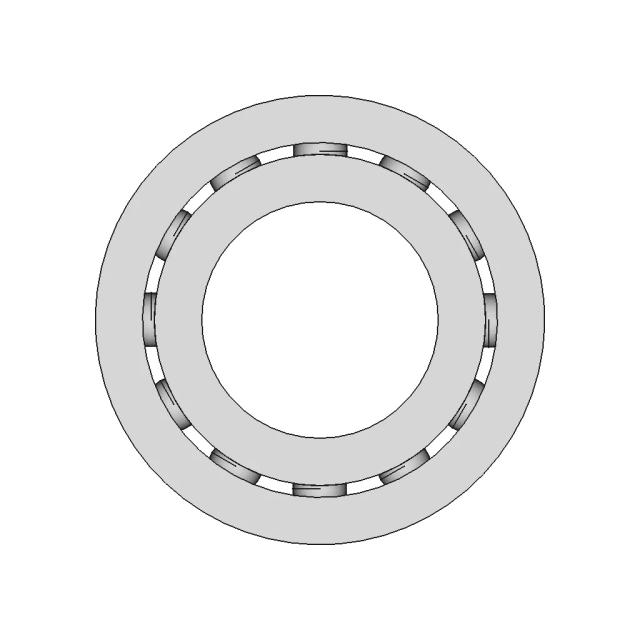 Precision Ball Bearing Design and Render