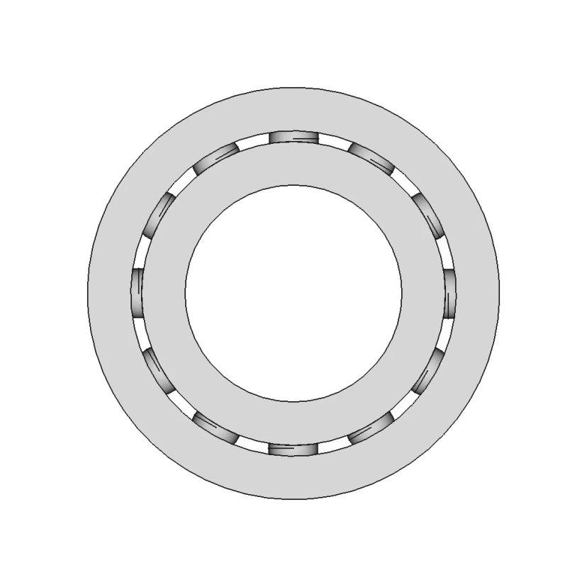 Precision Ball Bearing Design and Render