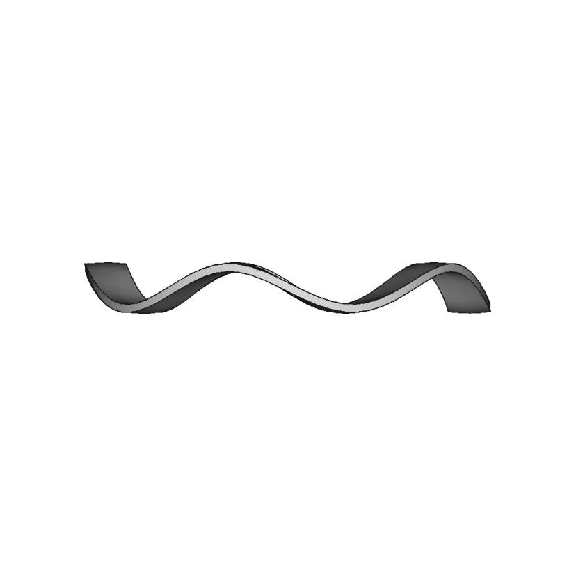 Wavespring Surface Model for Sheet Metal Fabrication