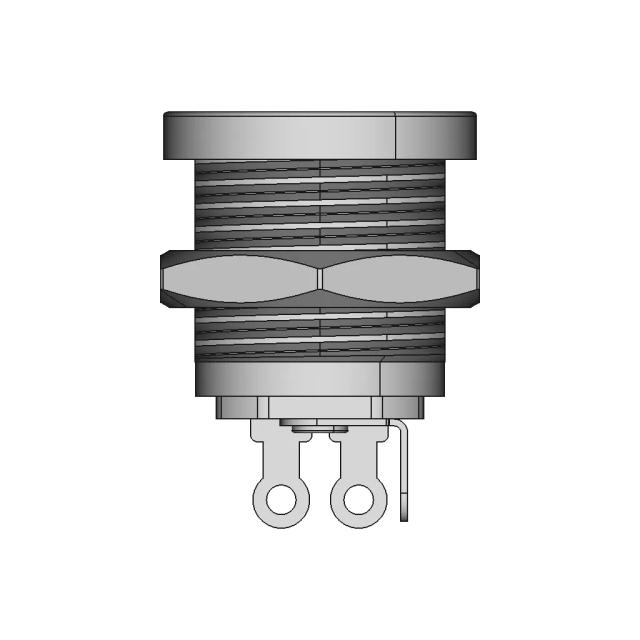 DC Power Jack Socket Female Panel Mount Connector 5.5mm x 2.5mm