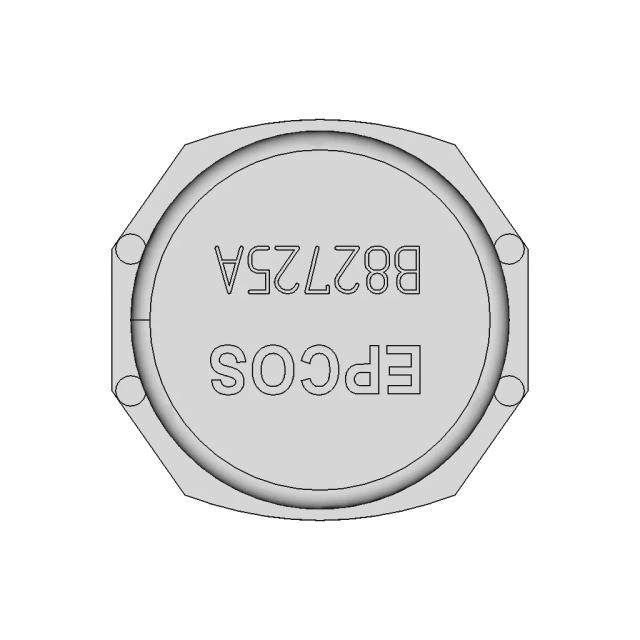 3D Model of B82725A Series Common Mode Inductor