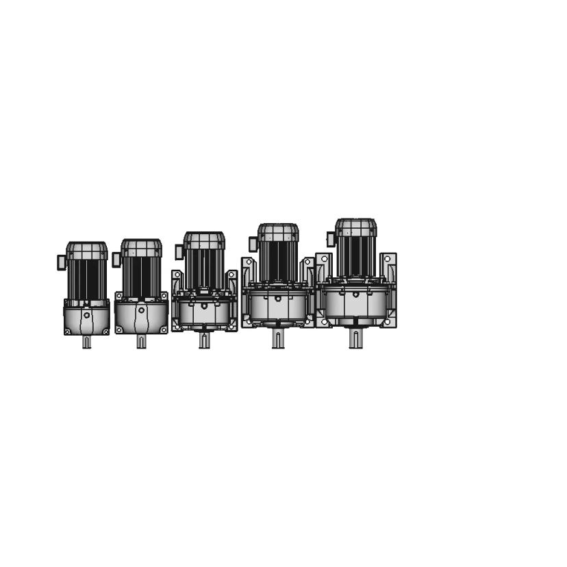 7.5kW Cylindrical Gear Motor from Mitsubishi Electric DM-DP Series