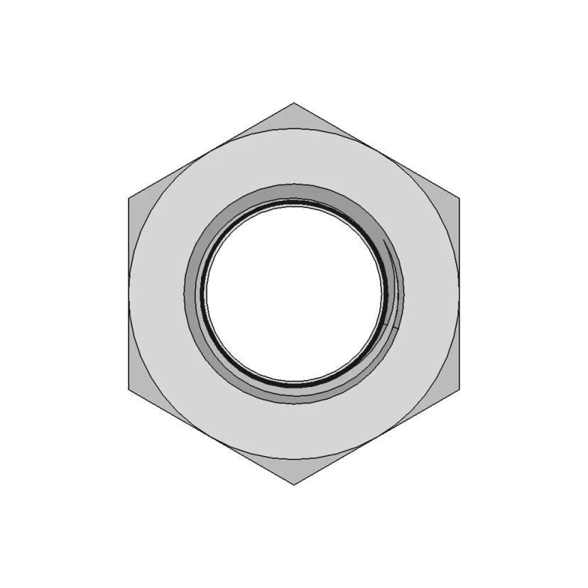 Adapter with 1/4 Inch Male and 1/8 Inch Female Pipe Threads