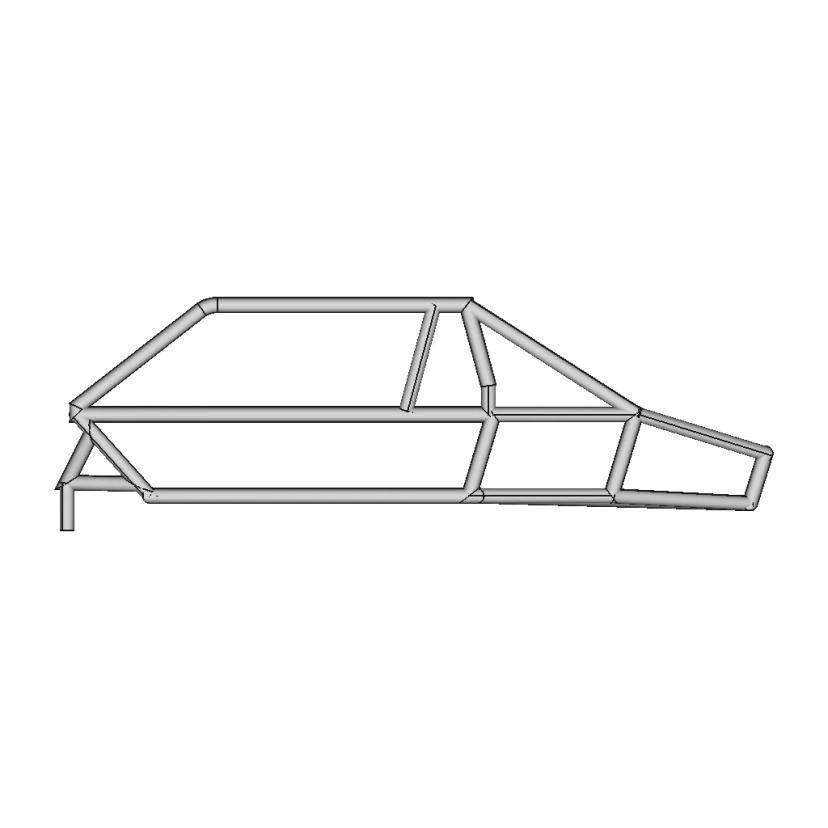 3D Buggy Chassis Design for Off-Road Vehicles