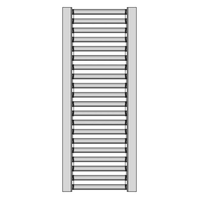 Roller Conveyor Assembly CAD Model