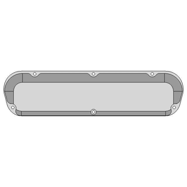 Valve Cover Compatible with 302/351 TFS High Port Engine Heads