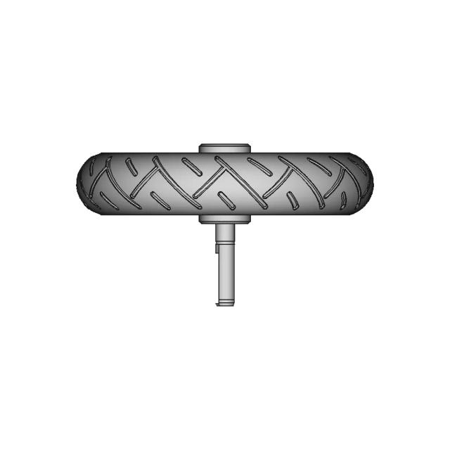 Electric Wheel Designed for Go-Kart Applications