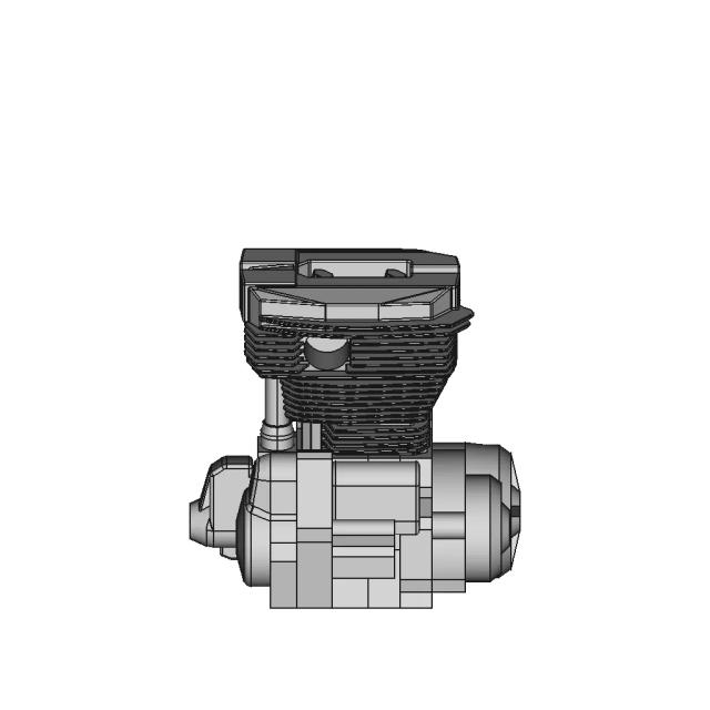 Motorcycle Fuel Injector CAD Model for Injection Systems