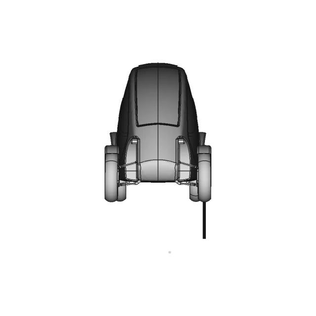 Pedal Assisted Quadricycle Engineering Study with ABS Fairing and Steel Chassis