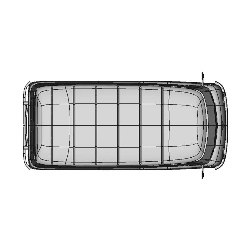 UAZ 452 (2206) Buhanka Utility Vehicle CAD Model