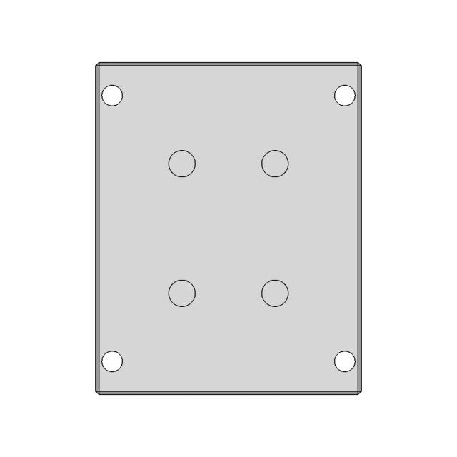 Aluminum Sheet Motor Assembly CAD Model