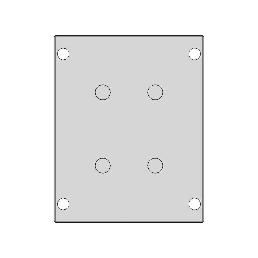 Aluminum Sheet Motor Assembly CAD Model