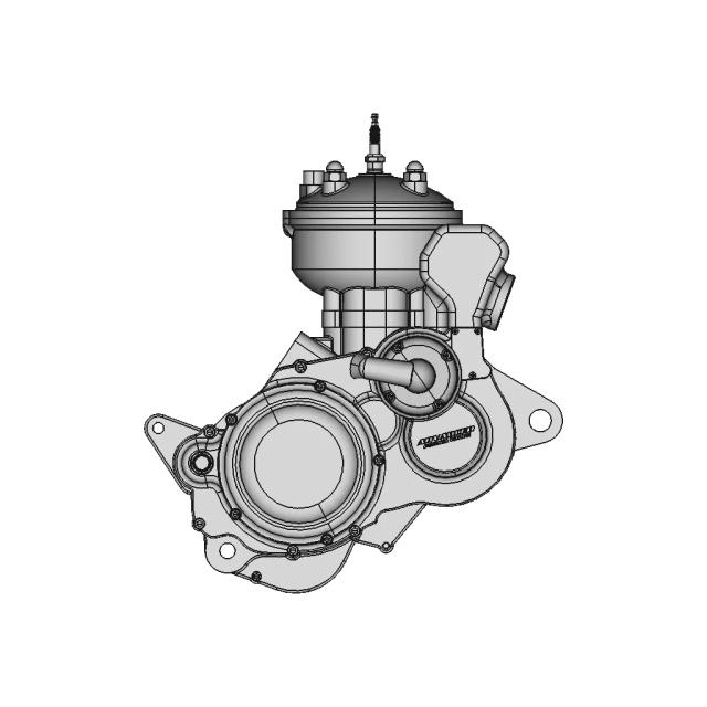 Adjustable Power Valve for 2-Stroke 300cc Engine Performance Enhancement