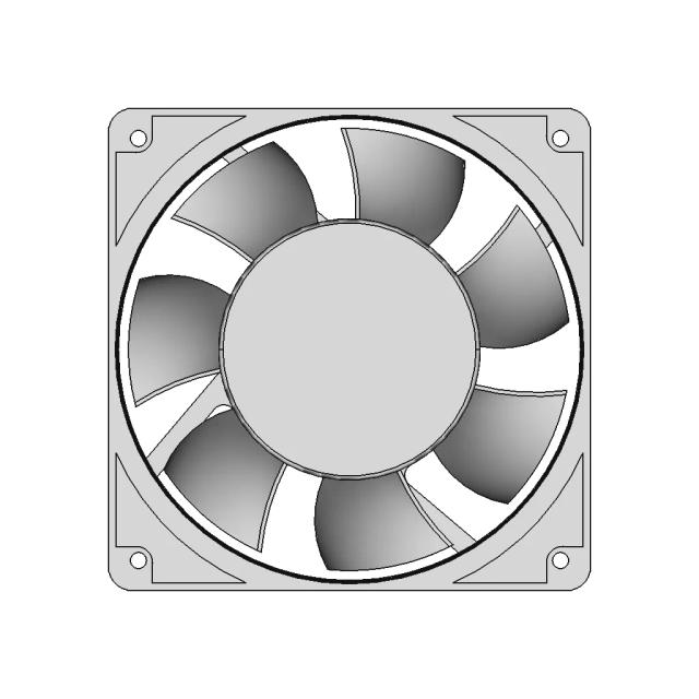 4 Inch Exhaust Fan for PC and Refrigerator Cooling