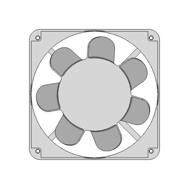 Sunon Exhaust Fan 0.14A Industrial Cooling Component