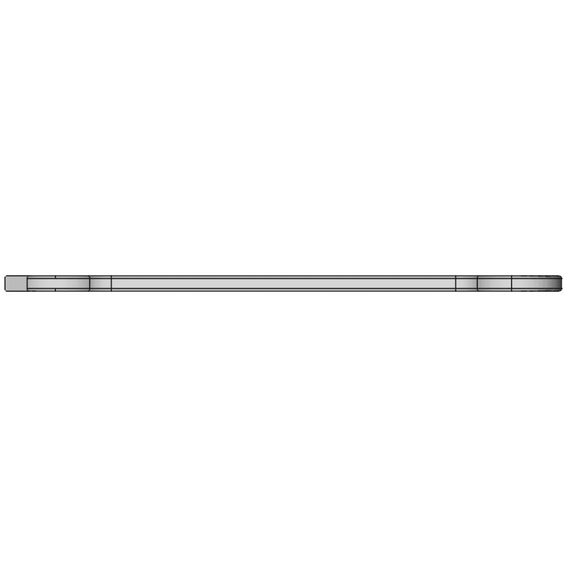 7mm Steel Alloy Metric Wrench CAD Model