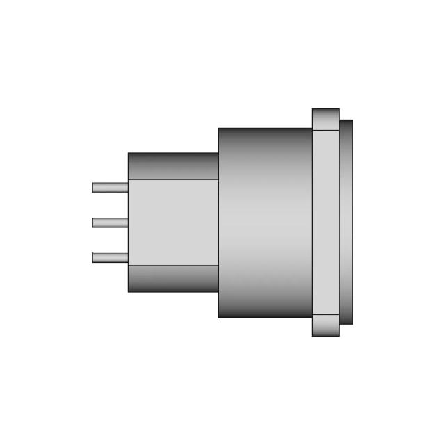 JD-375 XLR Socket Connector for Audio and Electronic Applications