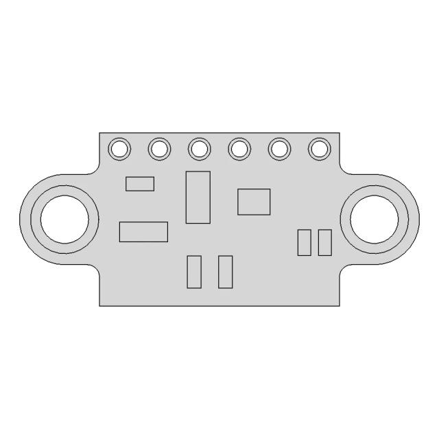 VL53L0XV2 Laser Distance Sensor 3D Model