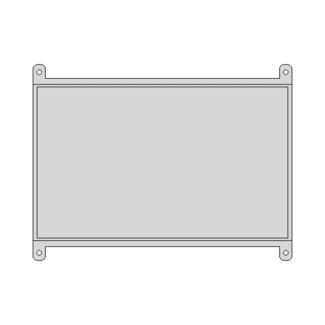 7 Inch HDMI LCD Display 1024x600 for Robotics Projects