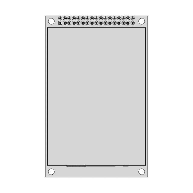 3.2-Inch TFT LCD Module with ILI9341 Driver and 320x240 Resolution