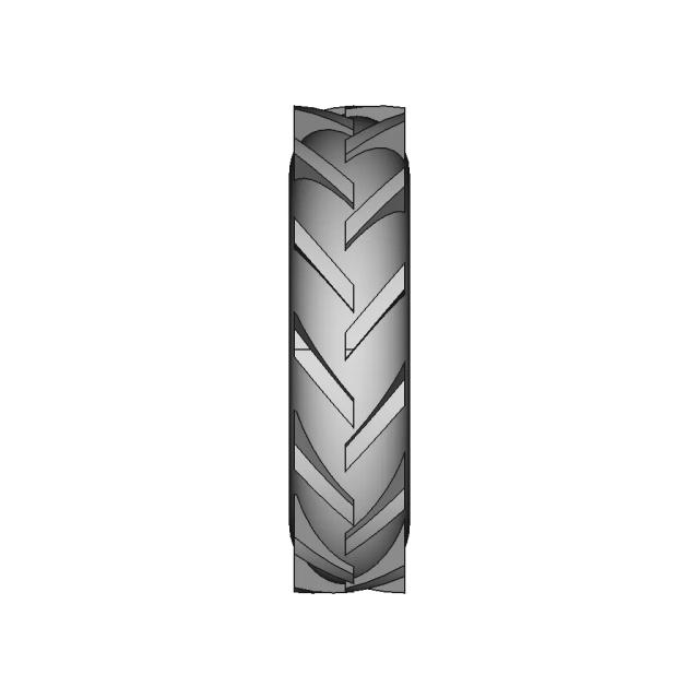 RC Size 5.00-12 4PR Tire Rim with 4-Hole 85x115 mm Bolt Pattern