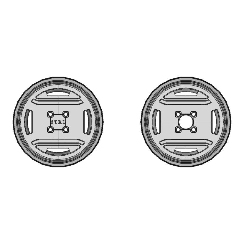 Subaru XT Style Wheels with 4x100 Bolt Pattern in 15x8 and 15x10 Sizes