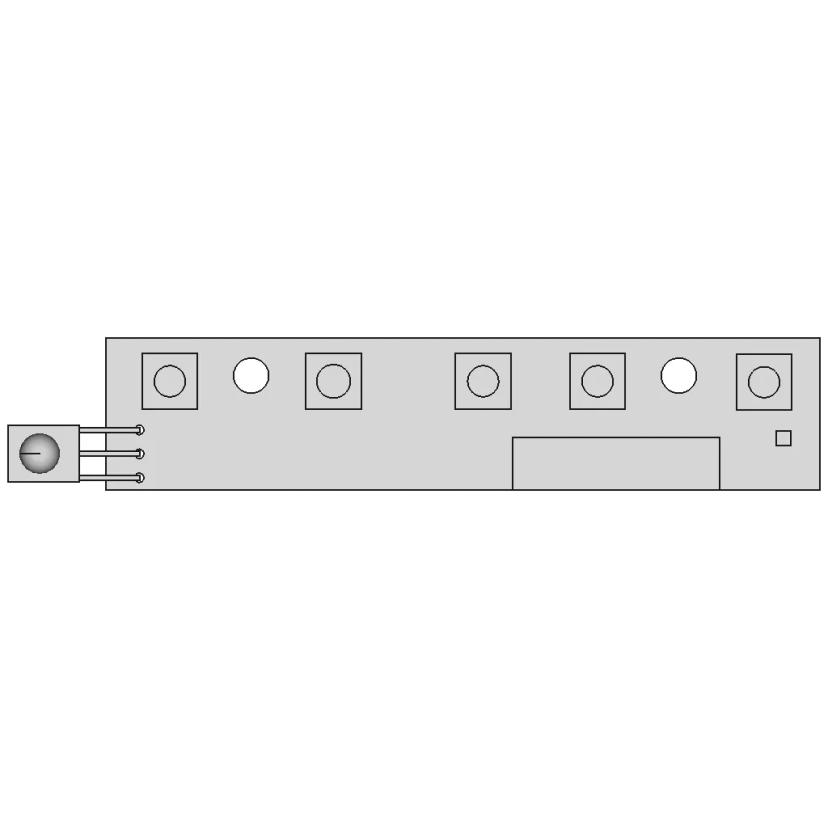 LCD Controller Button Panel for Industrial Applications