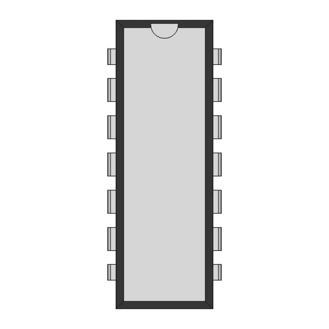Quadruple Bus Buffer Gates with 3-State Outputs - Electronic Component