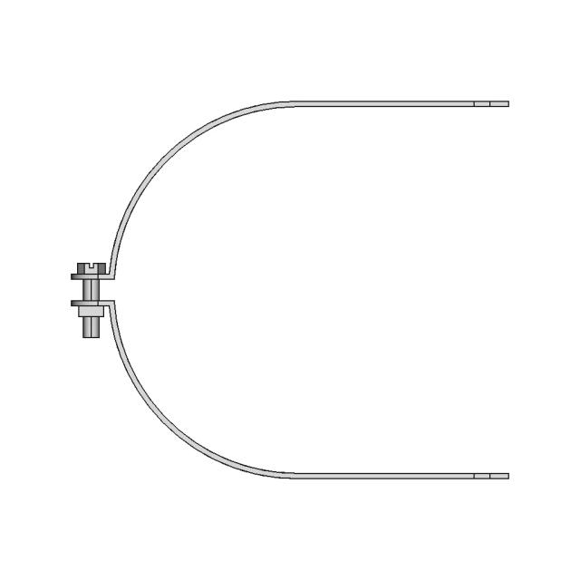 I Beam Clamp for Unistrut Profile Support