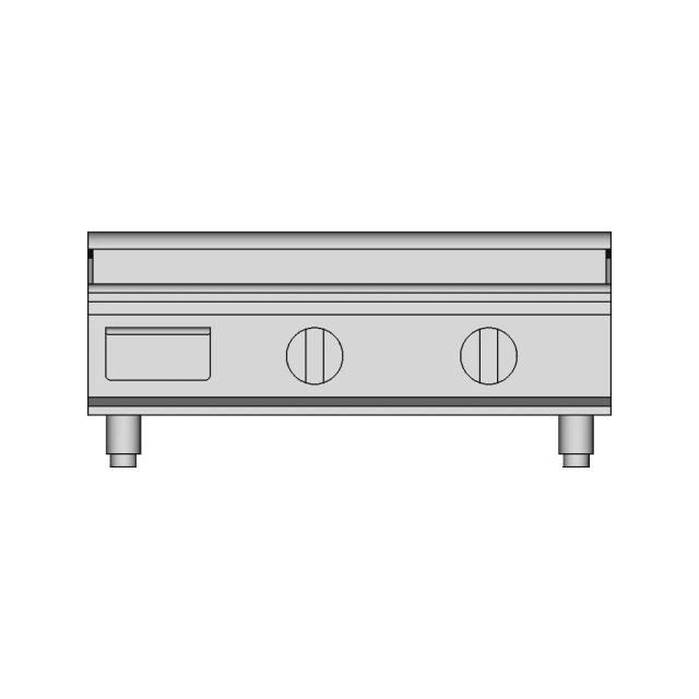 30-Inch Countertop Gas Griddle for Commercial Kitchens