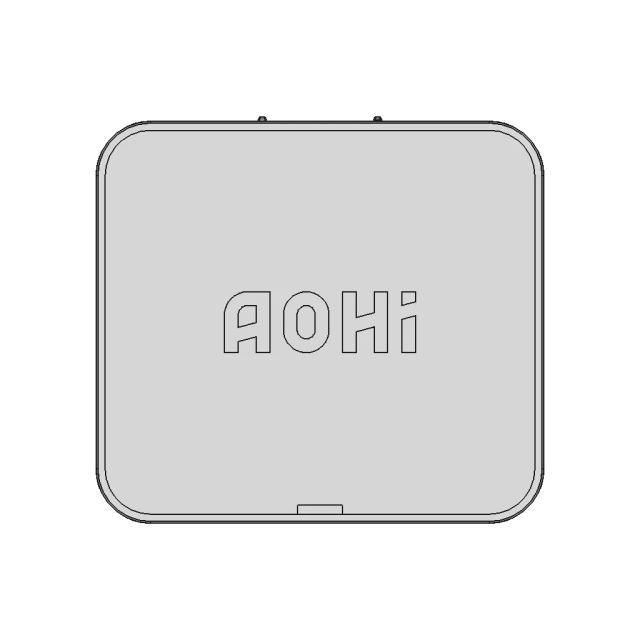 AOHI 40W USB-C PD Fast Charger 3D Model for Case Design