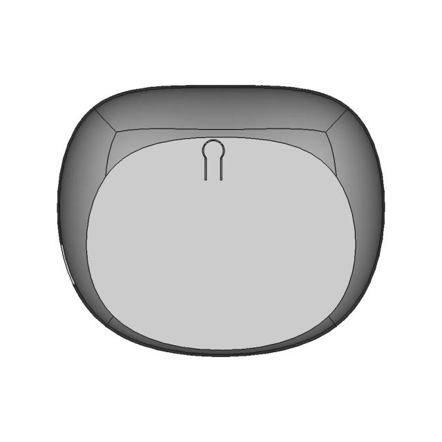 Protective Case with Reset Button and Threaded Supports for Titano Device