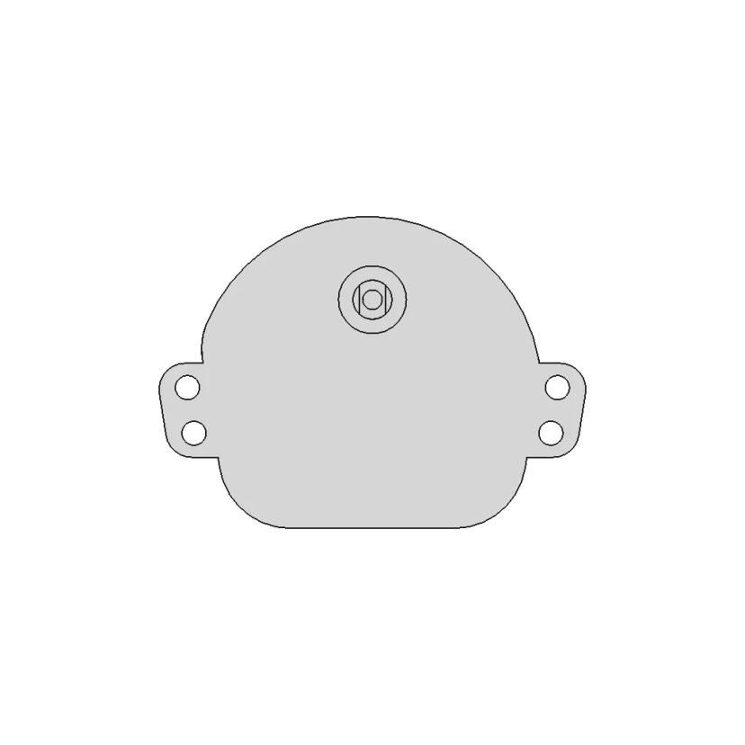 12-Volt DC Motor with 1:41 Gear Ratio and 255 RPM Speed