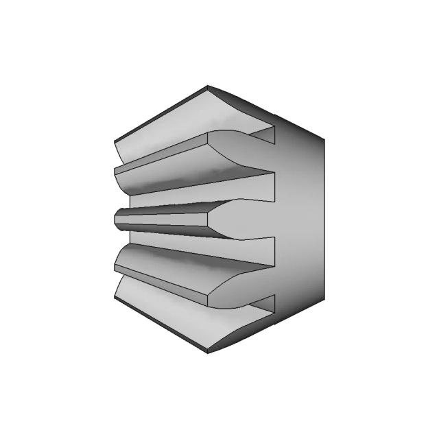 Bevel Gear M0.5 10 Teeth with 1.5mm Shaft