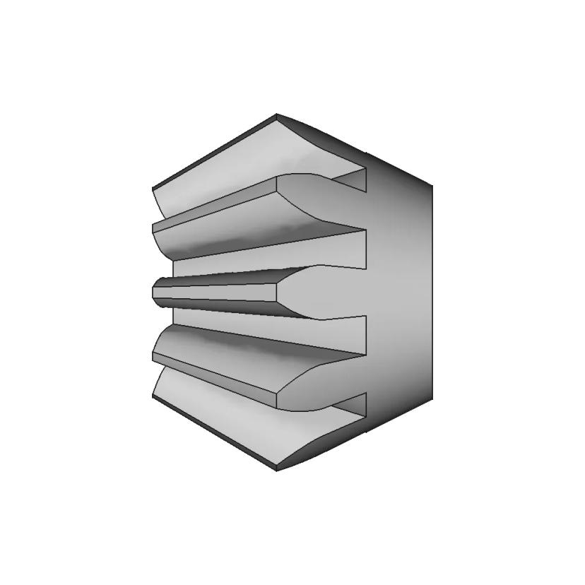 Bevel Gear M0.5 10 Teeth with 1.5mm Shaft