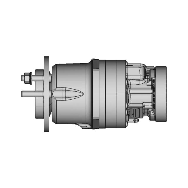 Poclain MS05 Two-Speed Fixed Displacement Wheel Motor with Parking Brake