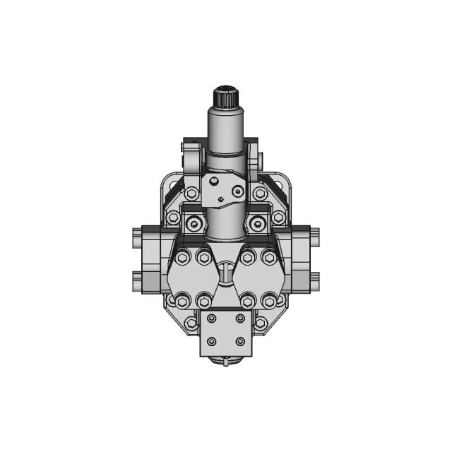 Dana Brevini SH7V 075 Bent Axial Hydraulic Piston Motor with Variable Displacement