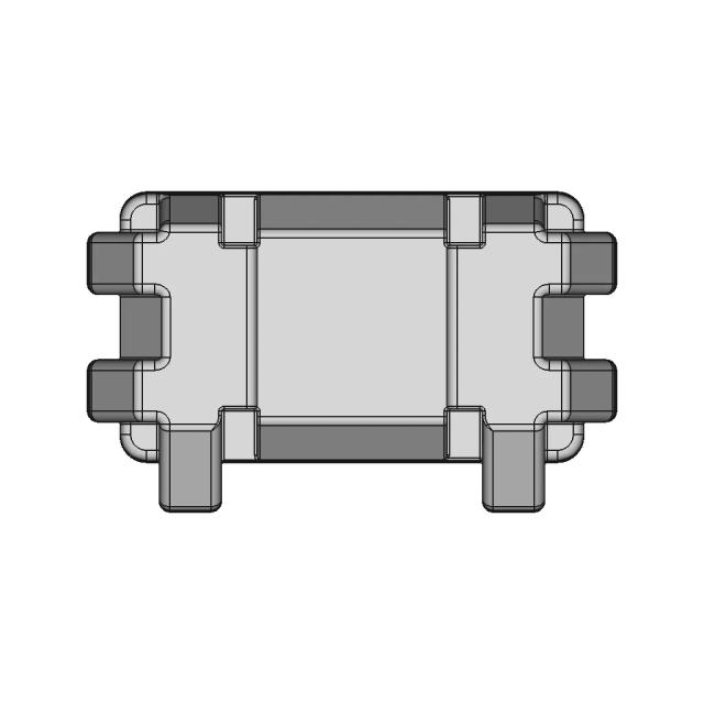12V Large Battery Box CAD Model for Industrial Applications