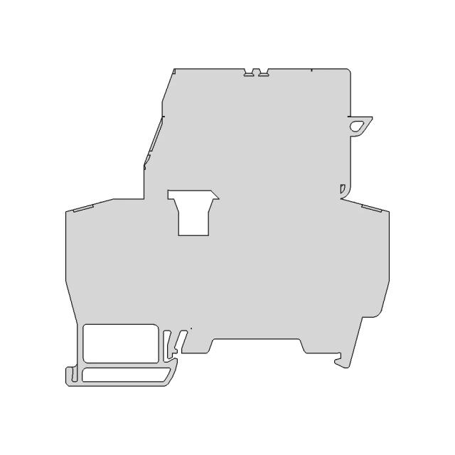 Spring Clamp Fuse Terminal and End Plate Components