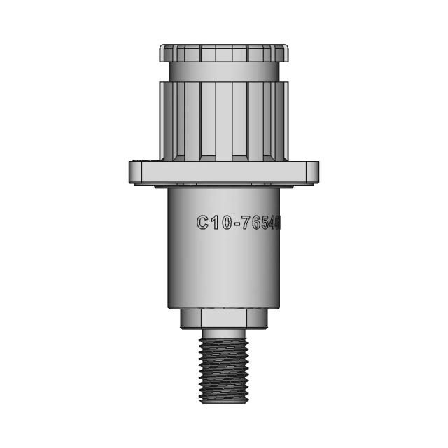Amphenol SURLOK 8mm Threaded Post Receptacle 200A IP67 Red