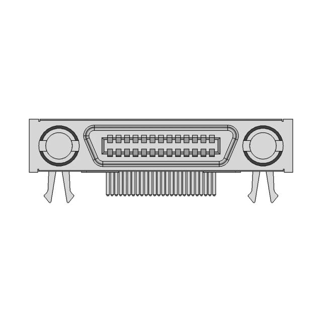 Miniature Double-Break Microswitch with Plain Plunger by Saia-Burgess