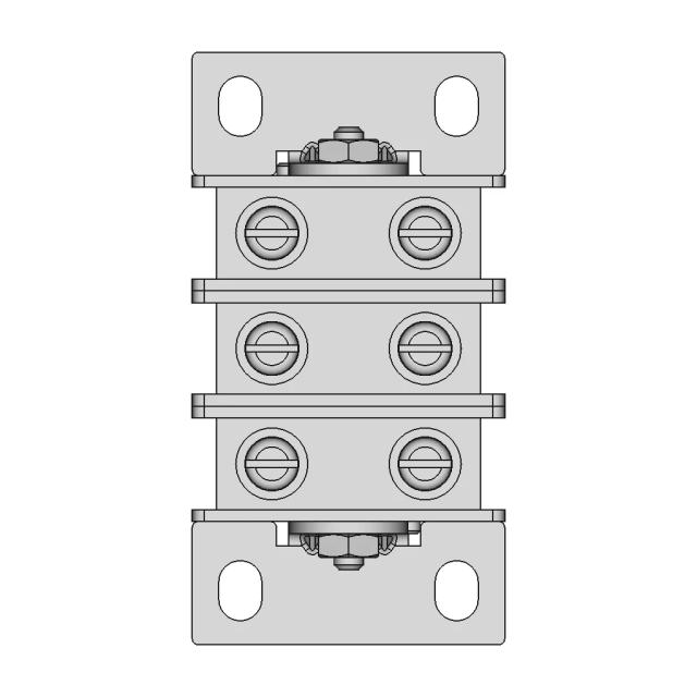 Mounting Plate 3PS19-6 OST 107.680225.001-86 Industrial Component