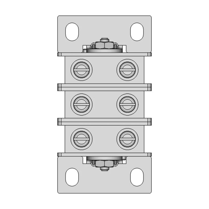 Mounting Plate 3PS19-6 OST 107.680225.001-86 Industrial Component