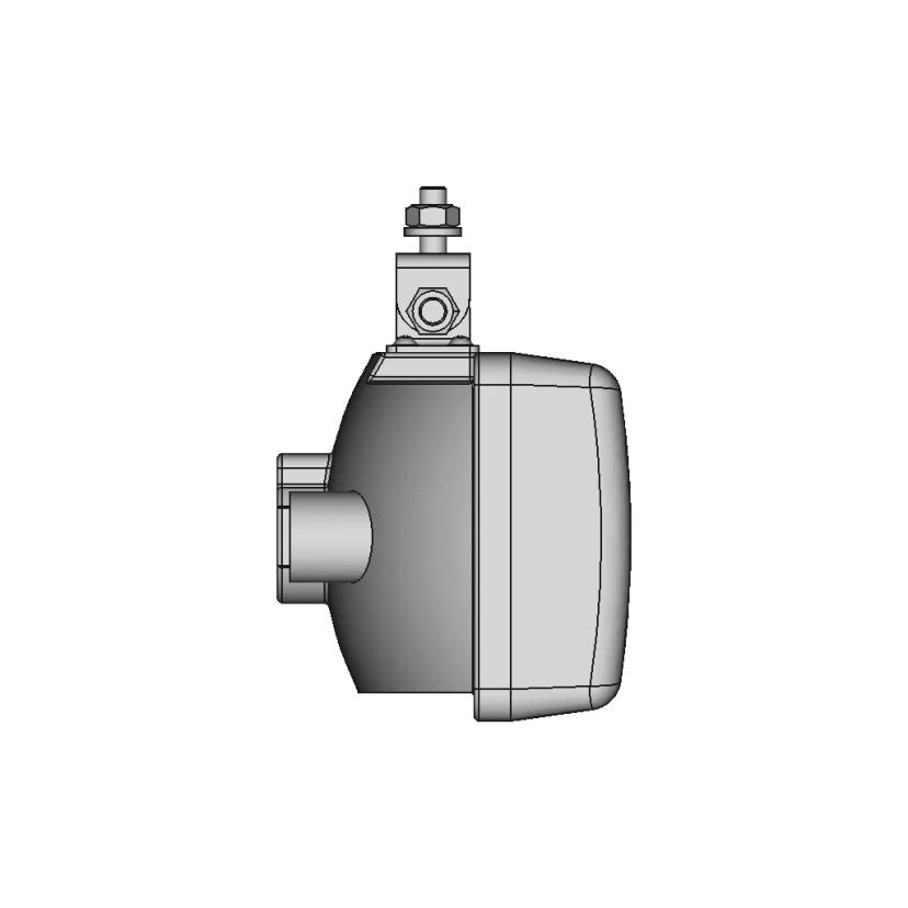 MAZ 24V Fog Lamp with Mounting Bracket for Vehicle Lighting