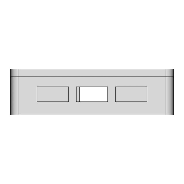 Protective Case for Pi Zero W v1.3 Compatible with MakerSpot USB Hub HAT